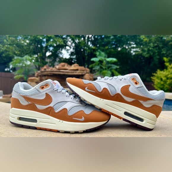 Nike Air Max 1 Patta Waves Monarch - Size 4 Men’s, 5.5 Women’s - Picture 2 of 8